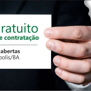 Eunápolis(BA): Curso Gratuito com possibilidade de contratação