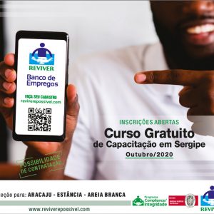 Inscrições abertas: Curso de Capacitação em Sergipe